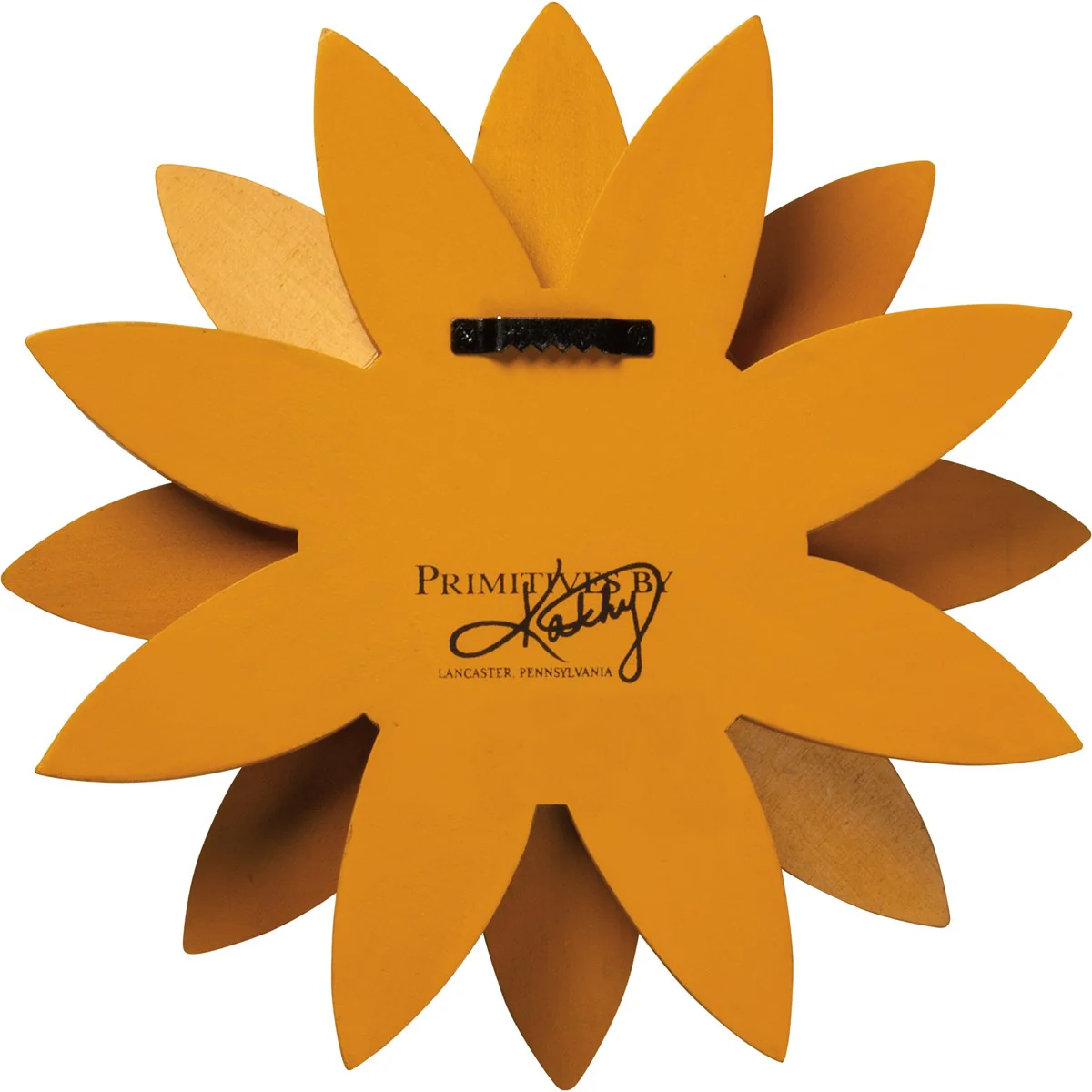 Sunflower Wooden Wall Decor 9" - Image 2