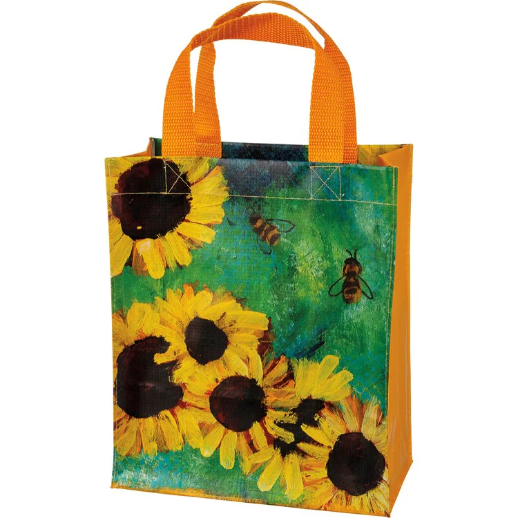 💙 Sunflowers Daily Market Tote - Image 2