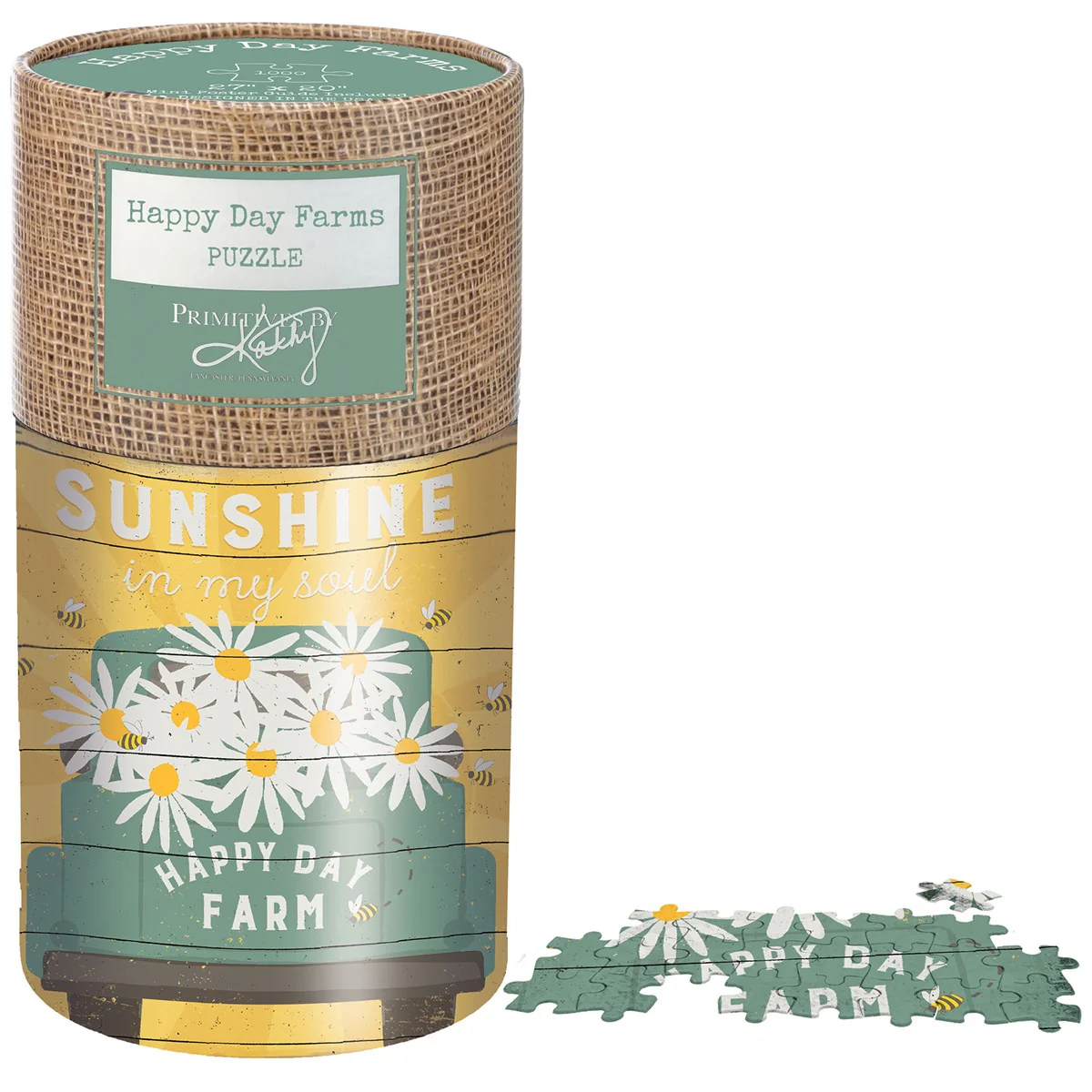 Surprise Me Sale ๐คญ ๐ Sunshine Happy Day Farm 1000 piece Puzzle Daisies in Truck