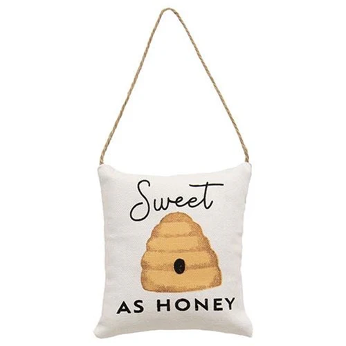๐ Sweet As Honey Bee Pillow Ornament