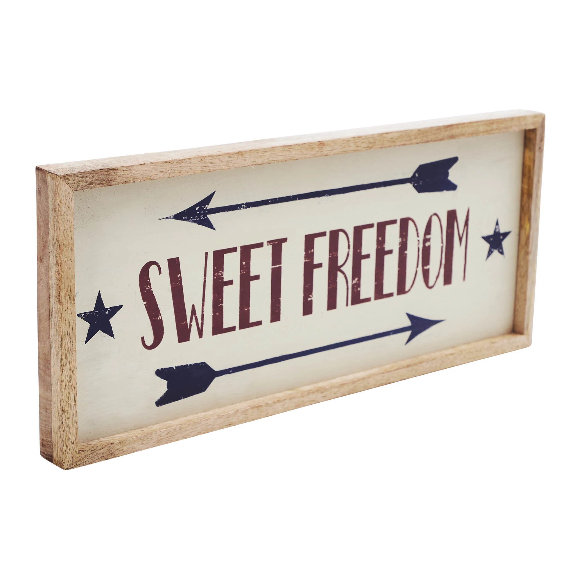 Sweet Freedom 16" Americana Wooden Sign - Image 5