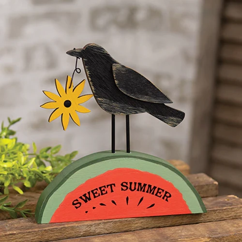 💙 Sweet Summer Crow & Watermelon Sitter