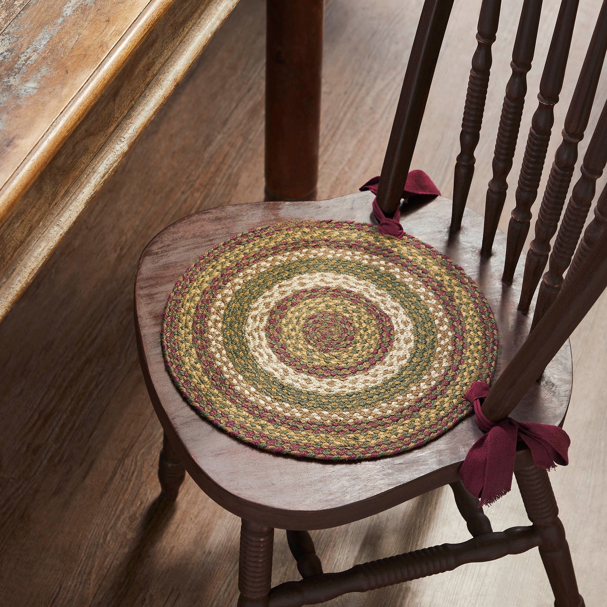 Tea Cabin Jute Chair Pad 15" Diameter