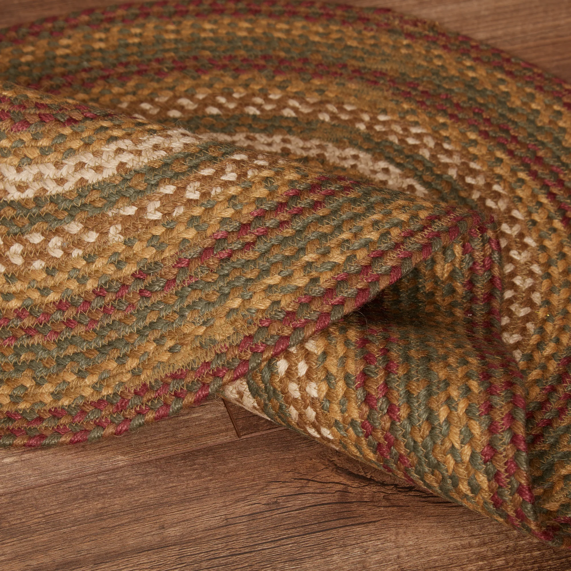 Tea Cabin Jute Oval Rug 24" x 36" - Image 7