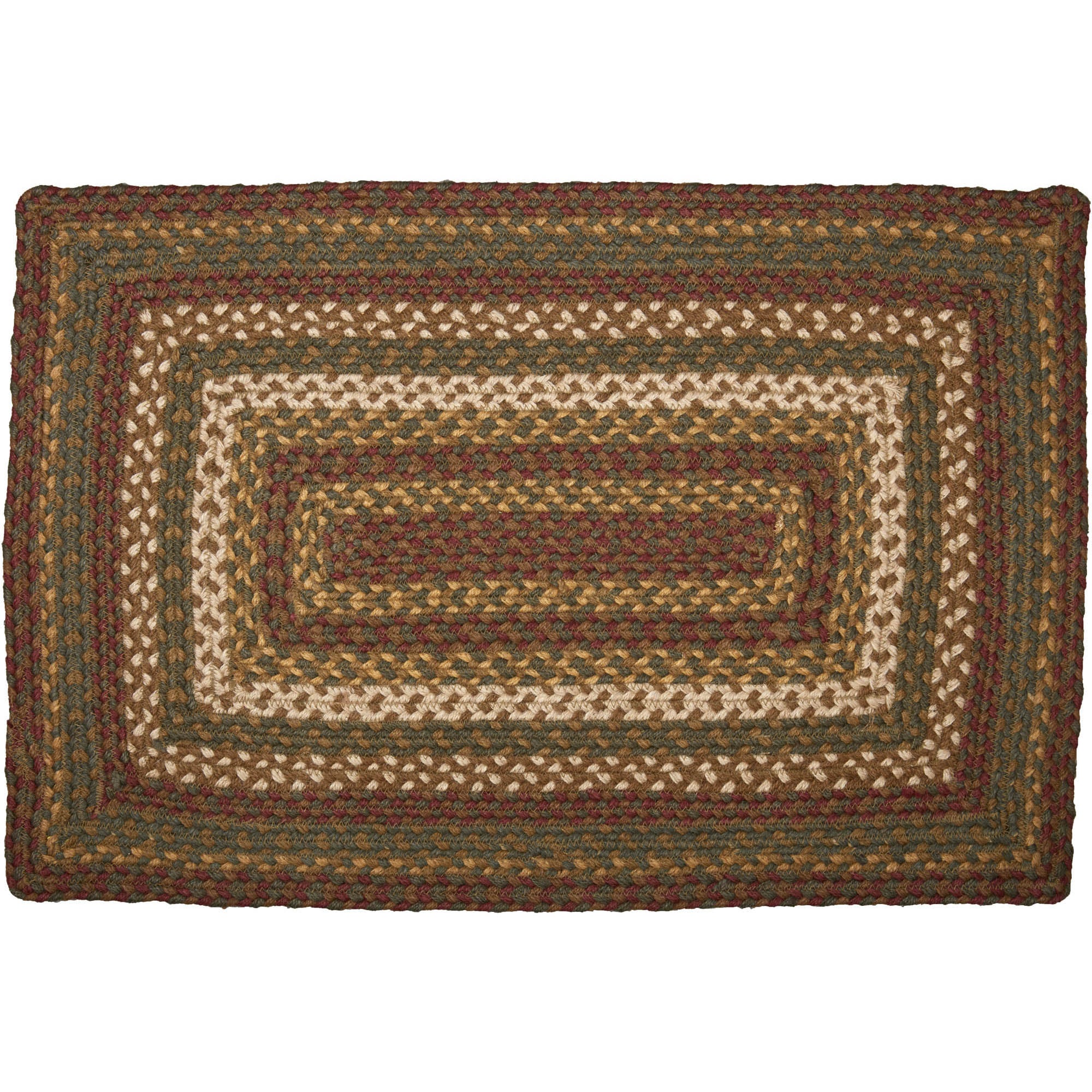 Tea Cabin Jute Rectangular Rug 20" x 30" - Image 2