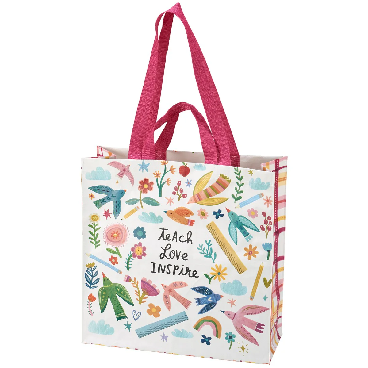 Teach Love Inspire Market Tote Bag