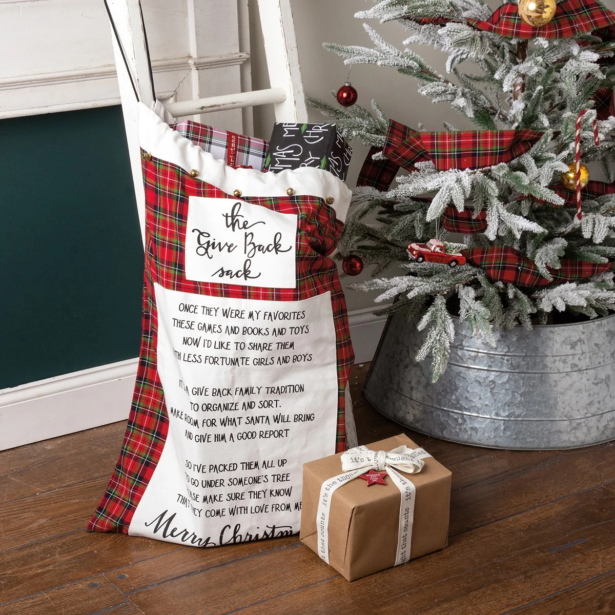 💙 The Give Back Sack Santa Sack