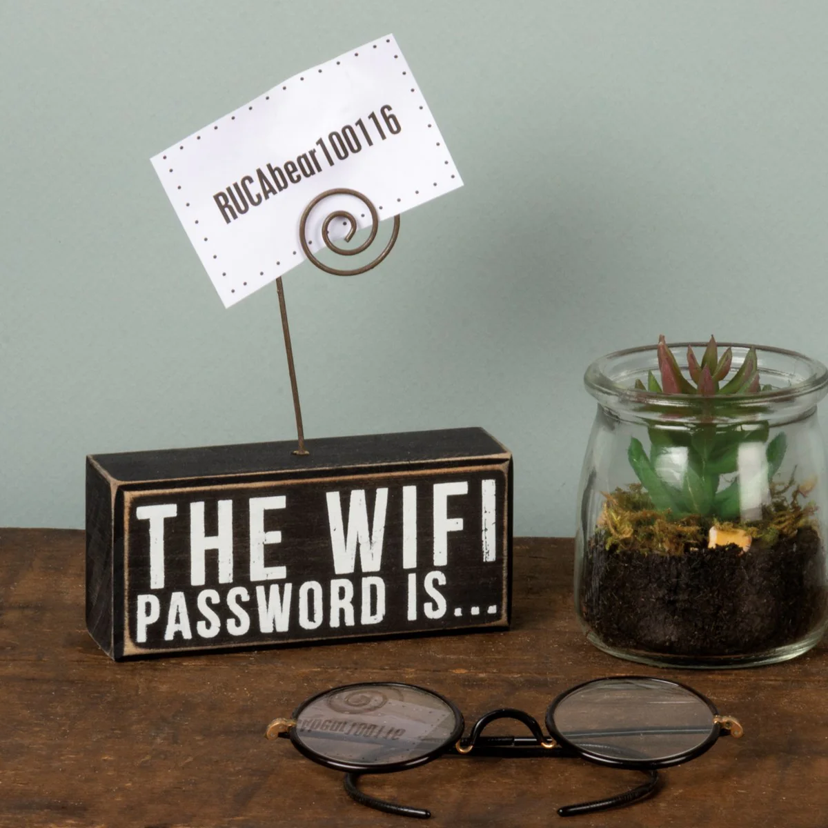 The Wifi Password Is... Photo Block - Image 2