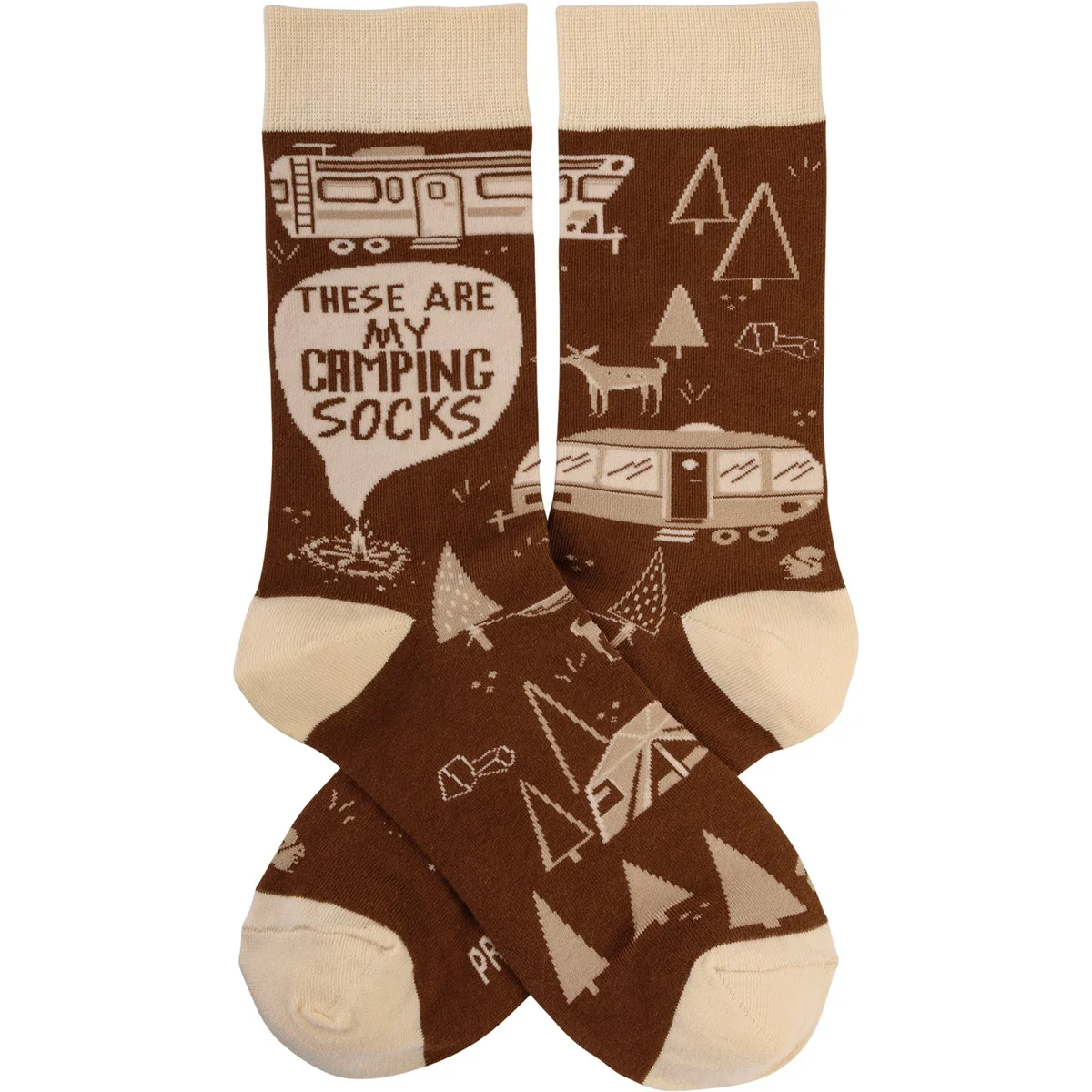 These Are My Camping Socks Unisex - Image 4