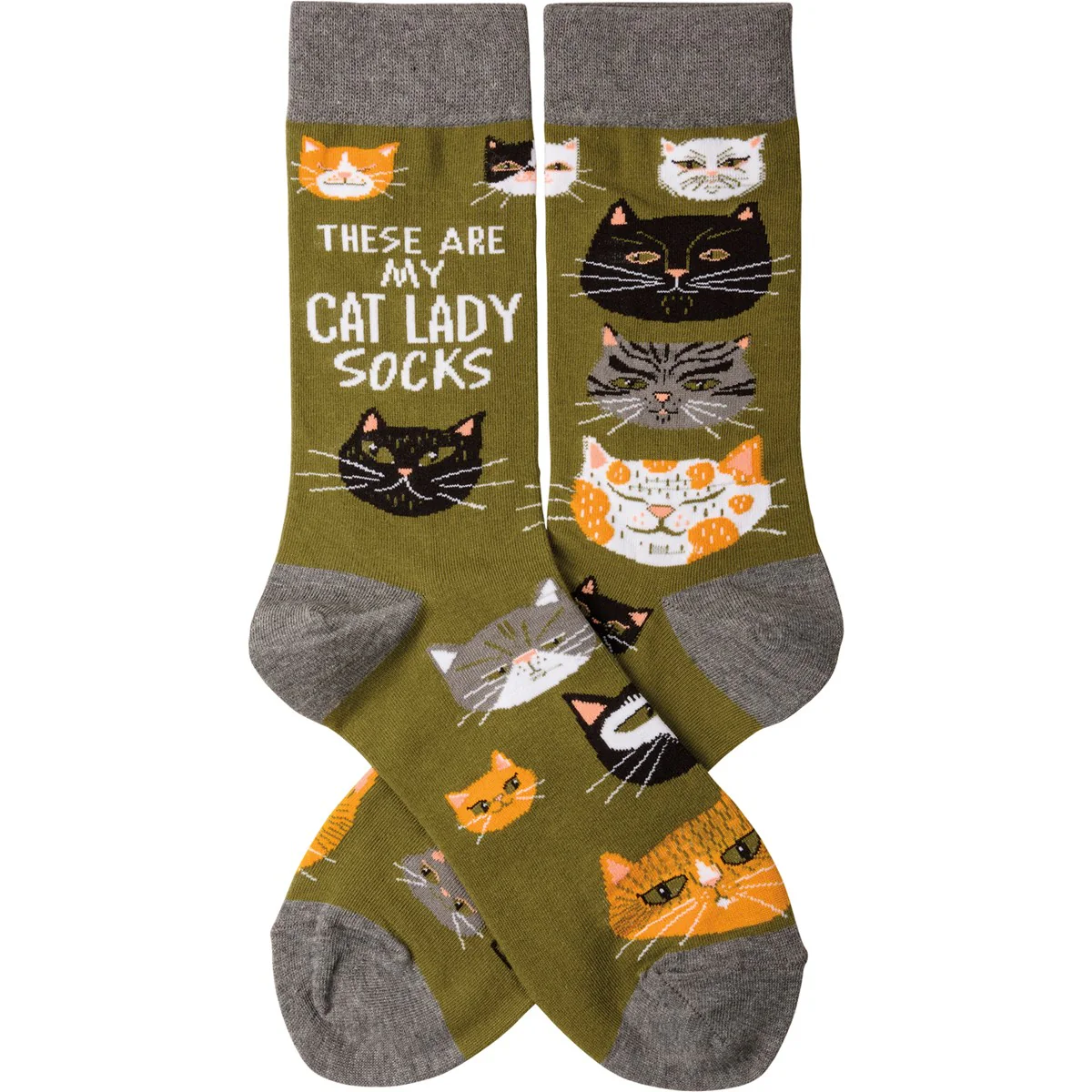 These Are My Cat Lady Socks Unisex Fun Socks - Image 2