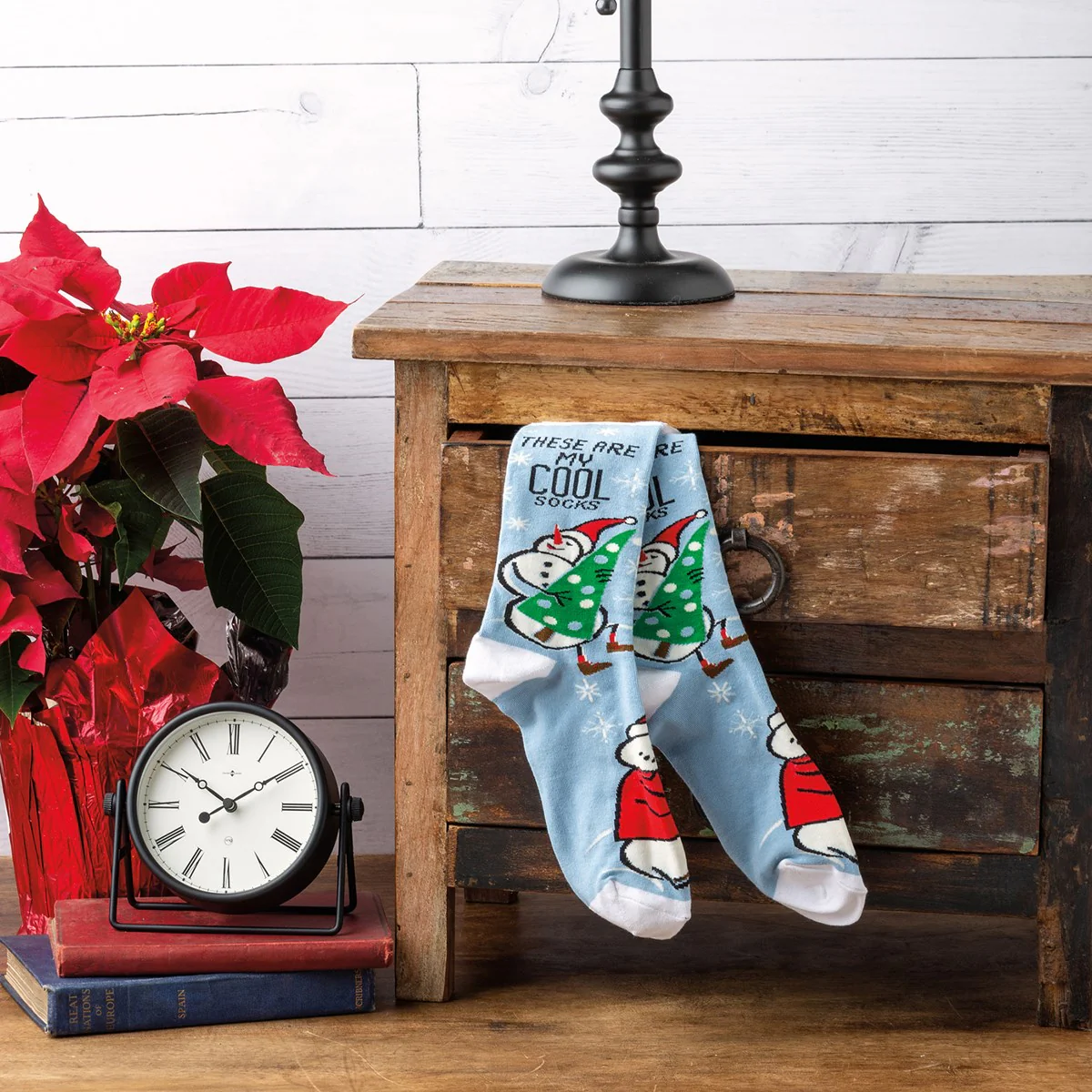 These Are My Cool Fun Christmas Snowmen Socks - Image 2