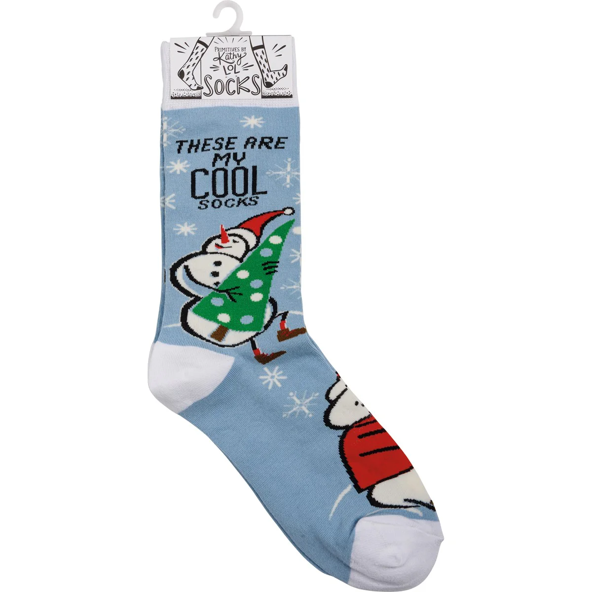 These Are My Cool Fun Christmas Snowmen Socks - Image 4