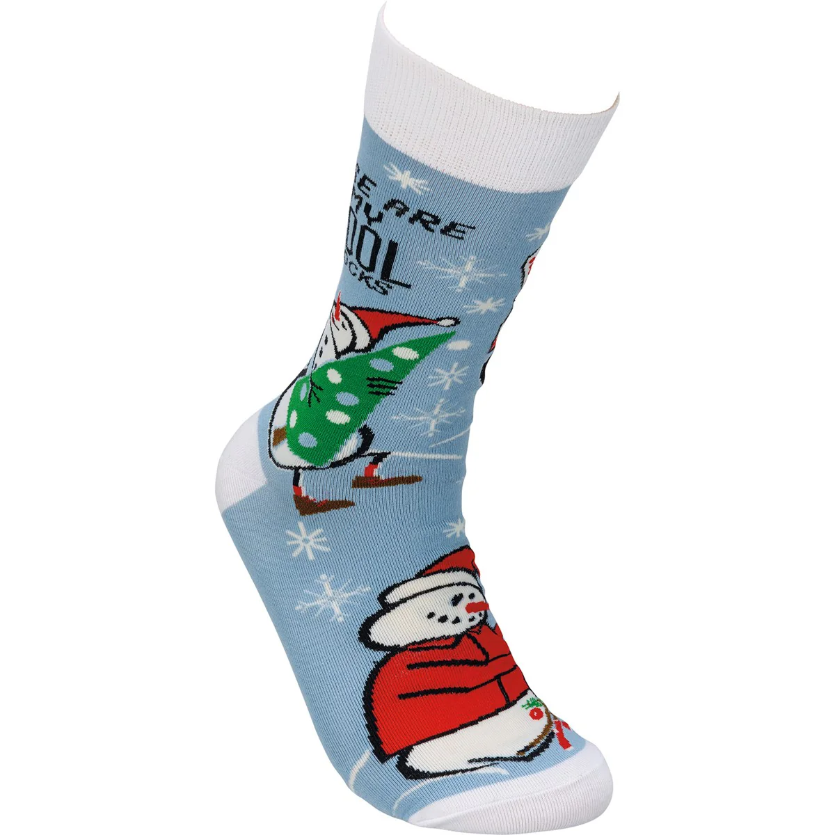 These Are My Cool Fun Christmas Snowmen Socks - Image 5