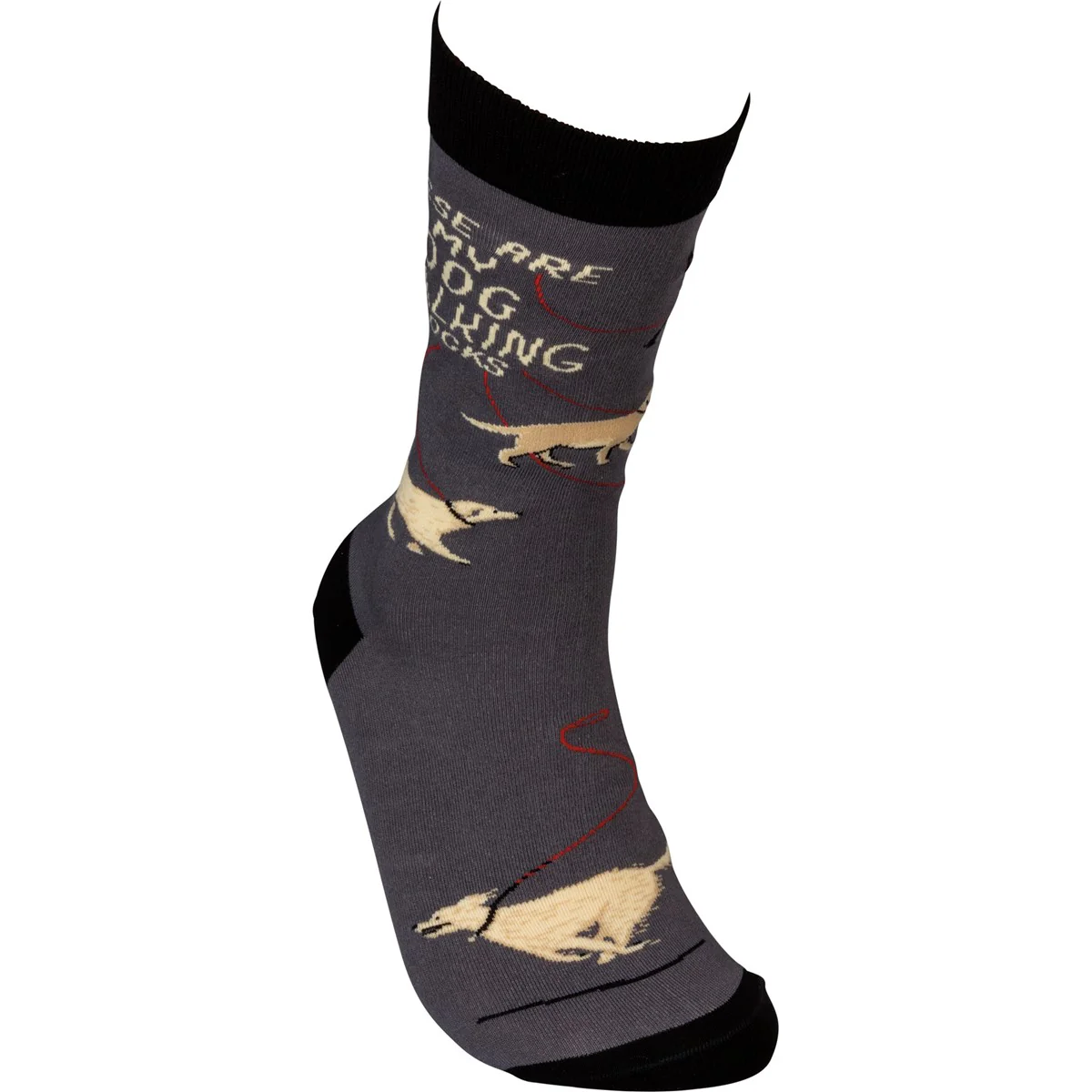 These Are My Dog Walking Socks Unisex Fun Socks - Image 3