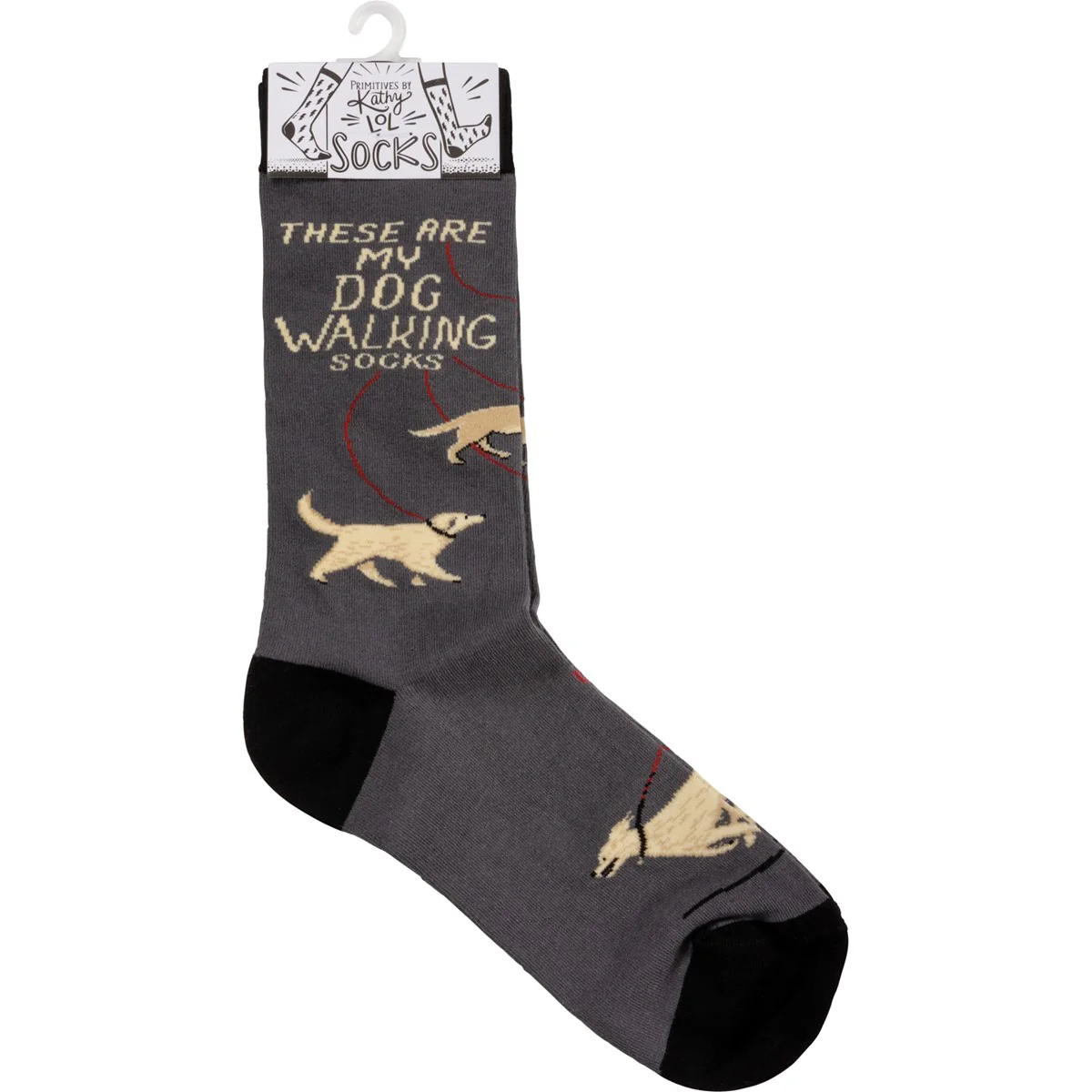These Are My Dog Walking Socks Unisex Fun Socks - Image 4