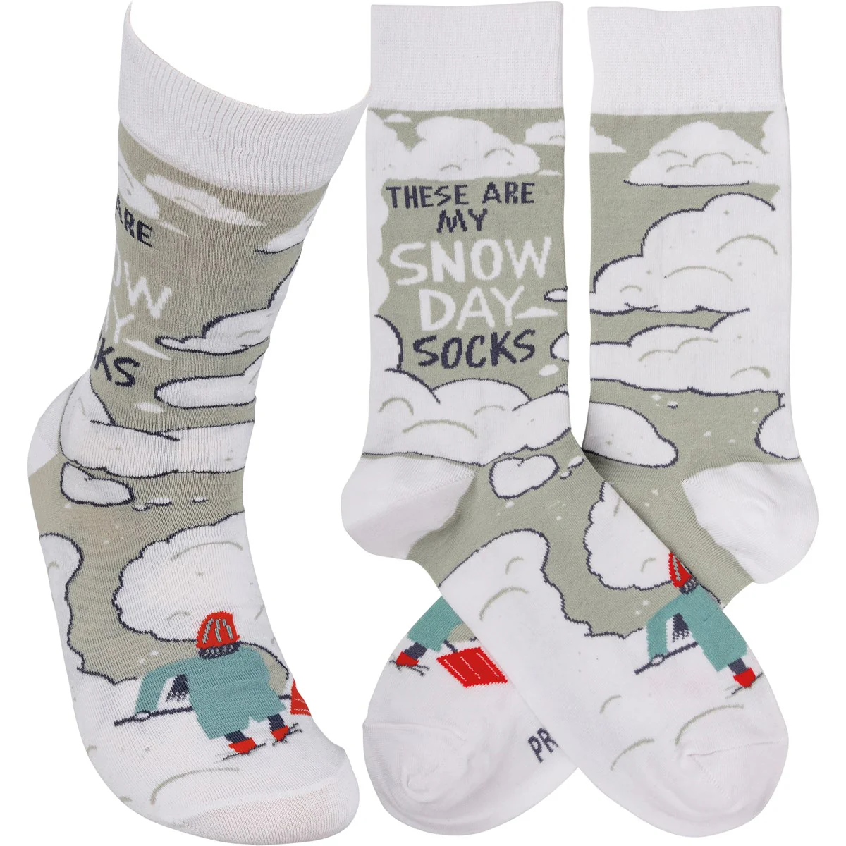 ๐ These Are My Snow Day Socks Fun Novelty Socks