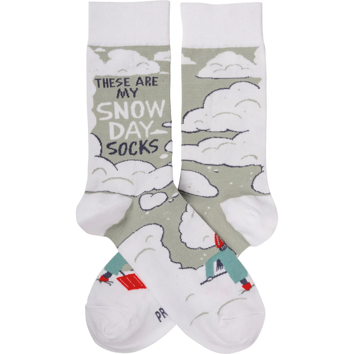 ๐ These Are My Snow Day Socks Fun Novelty Socks - Image 2