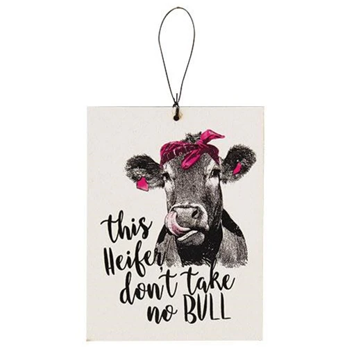 Surprise Me Sale ๐คญ ๐ This Heifer Don't Take No Bull Ornament
