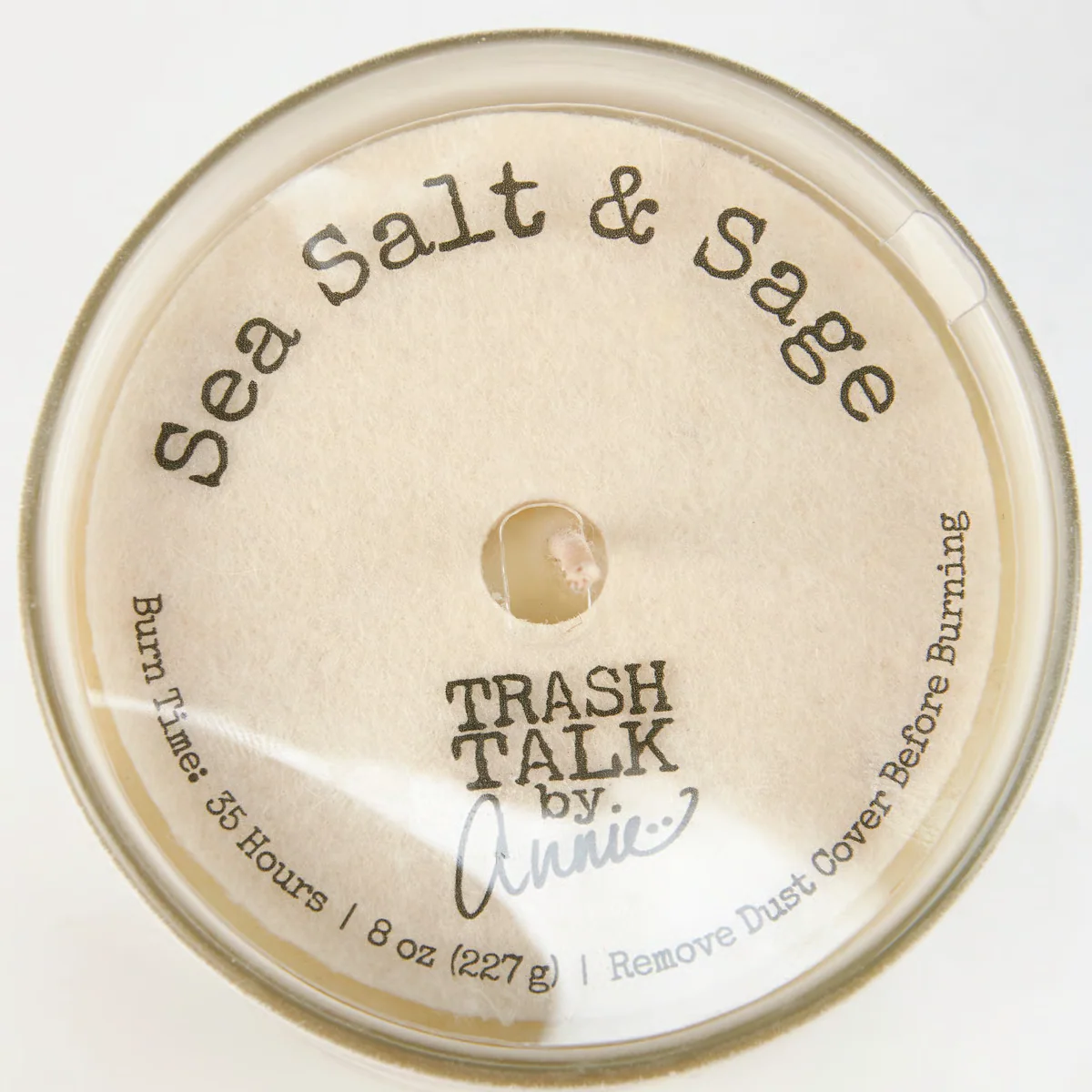 This Smells Like I Have My S*&t Together 8 oz Sea Salt & Sage Jar Candle - Image 3