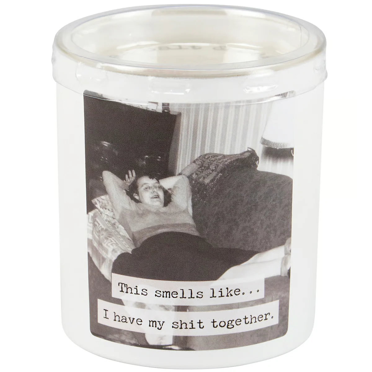 This Smells Like I Have My S*&t Together 8 oz Sea Salt & Sage Jar Candle - Image 4