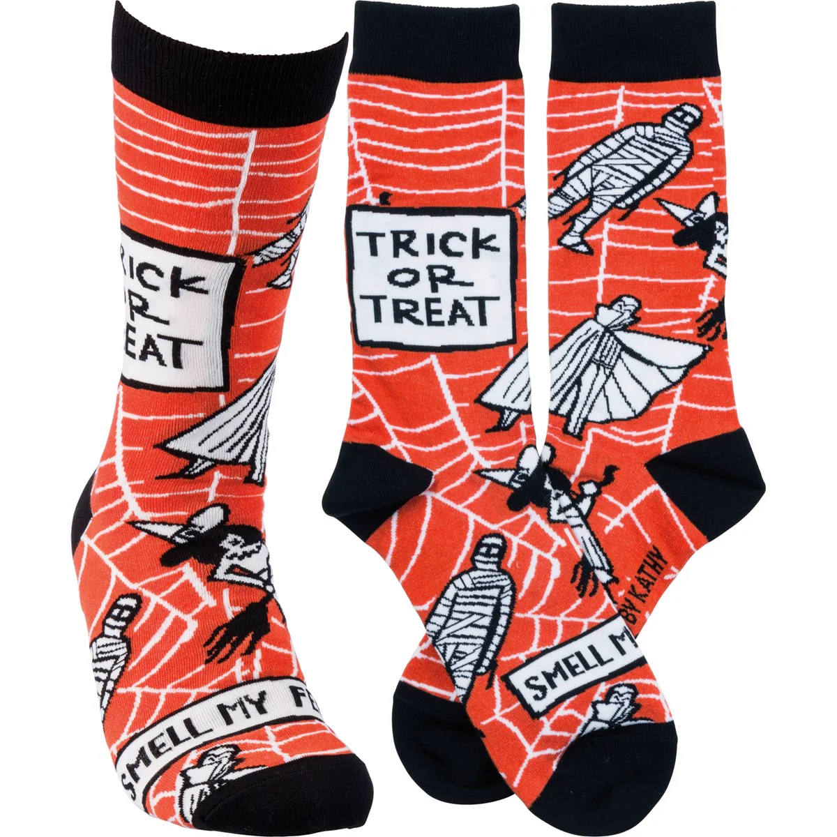 Trick Or Treat Smell My Feet Socks