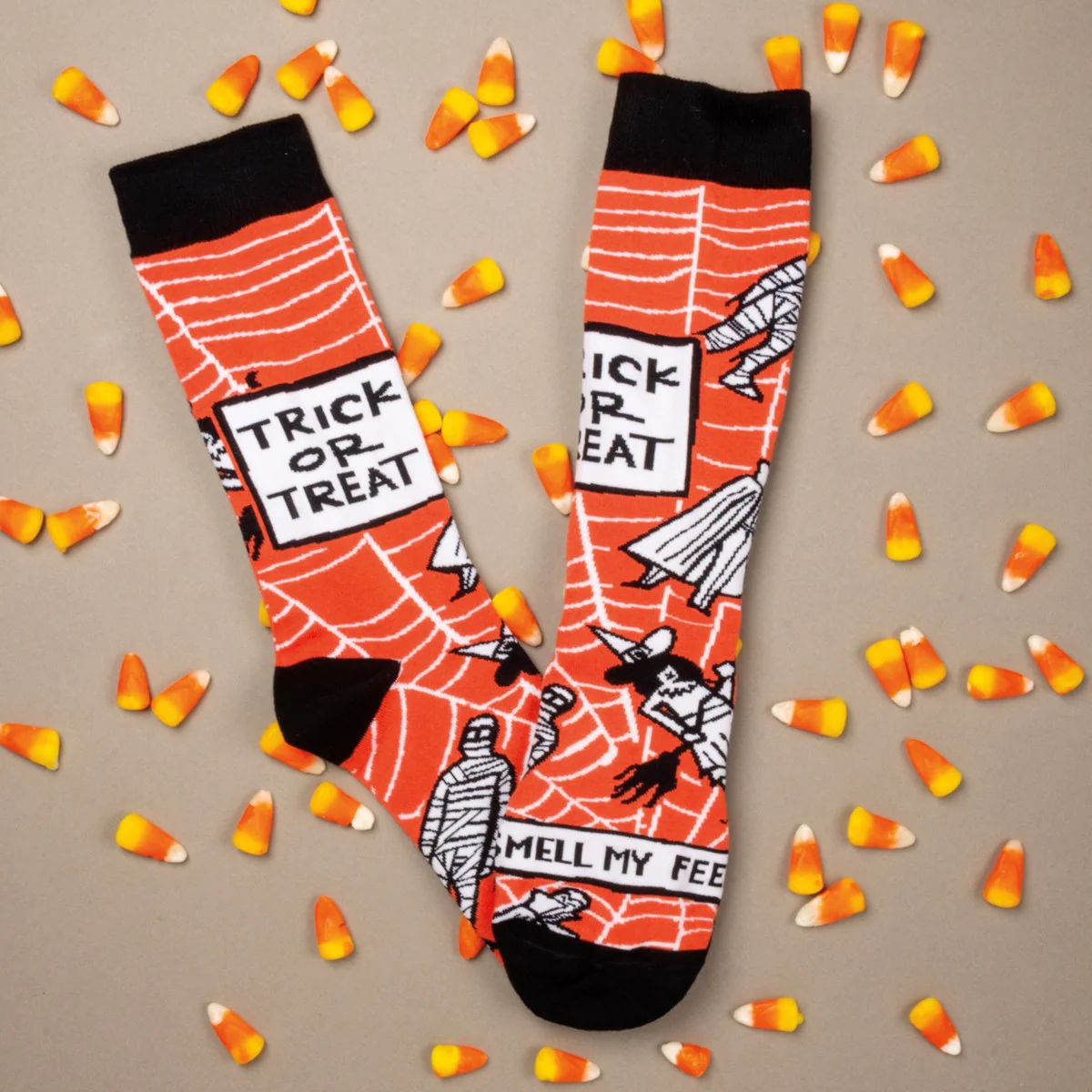 Trick Or Treat Smell My Feet Socks - Image 2
