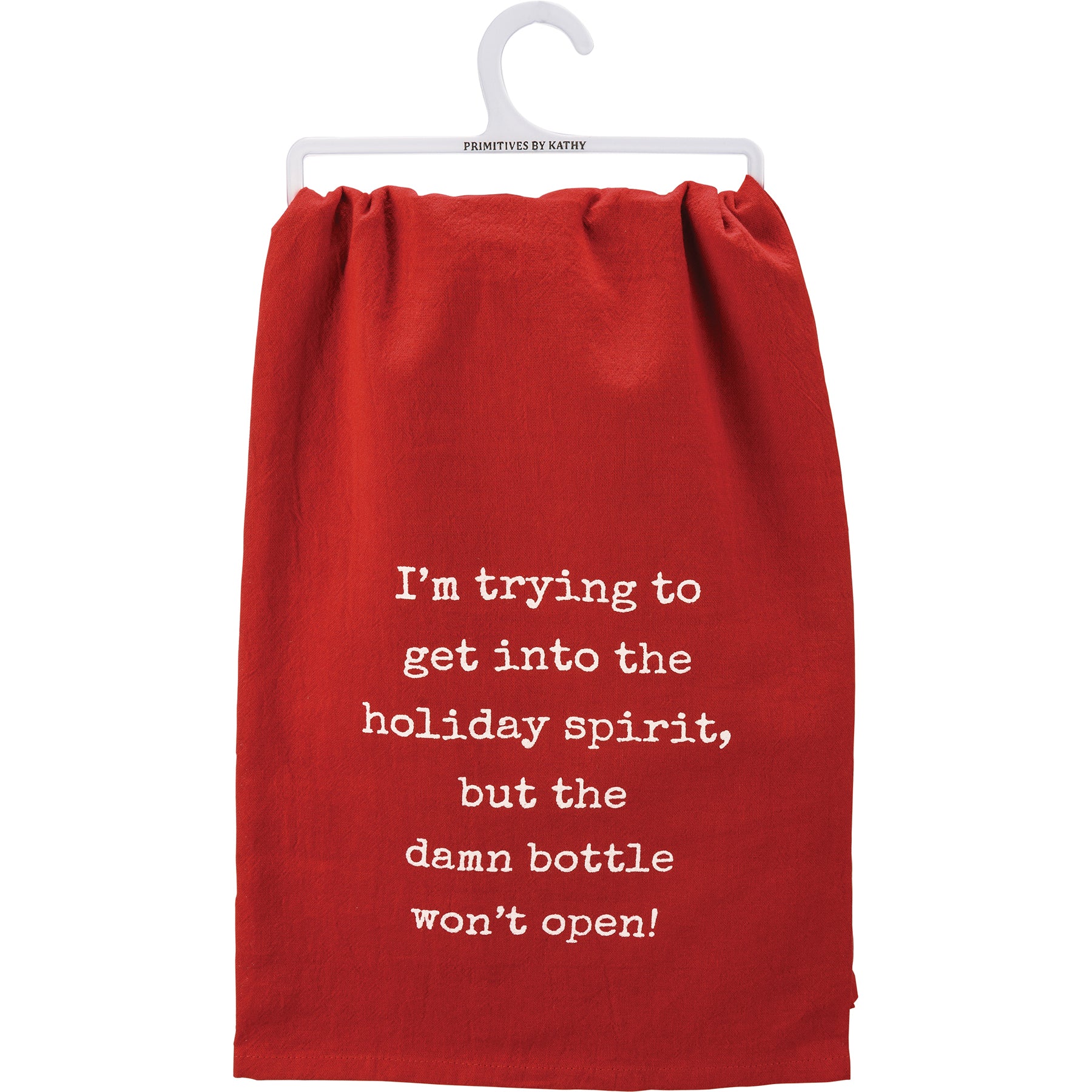 ๐ Trying To Get Into The Holiday Spirit But Bottle Won't Open Kitchen Towel