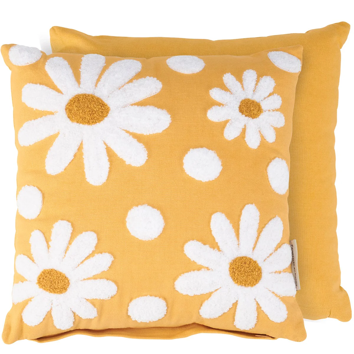 💙 Tufted Daisy 12" Accent Pillow - Image 3
