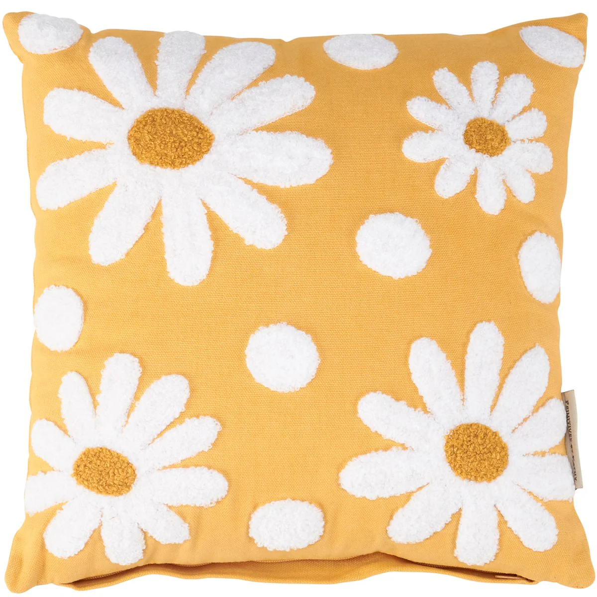 💙 Tufted Daisy 12" Accent Pillow - Image 6
