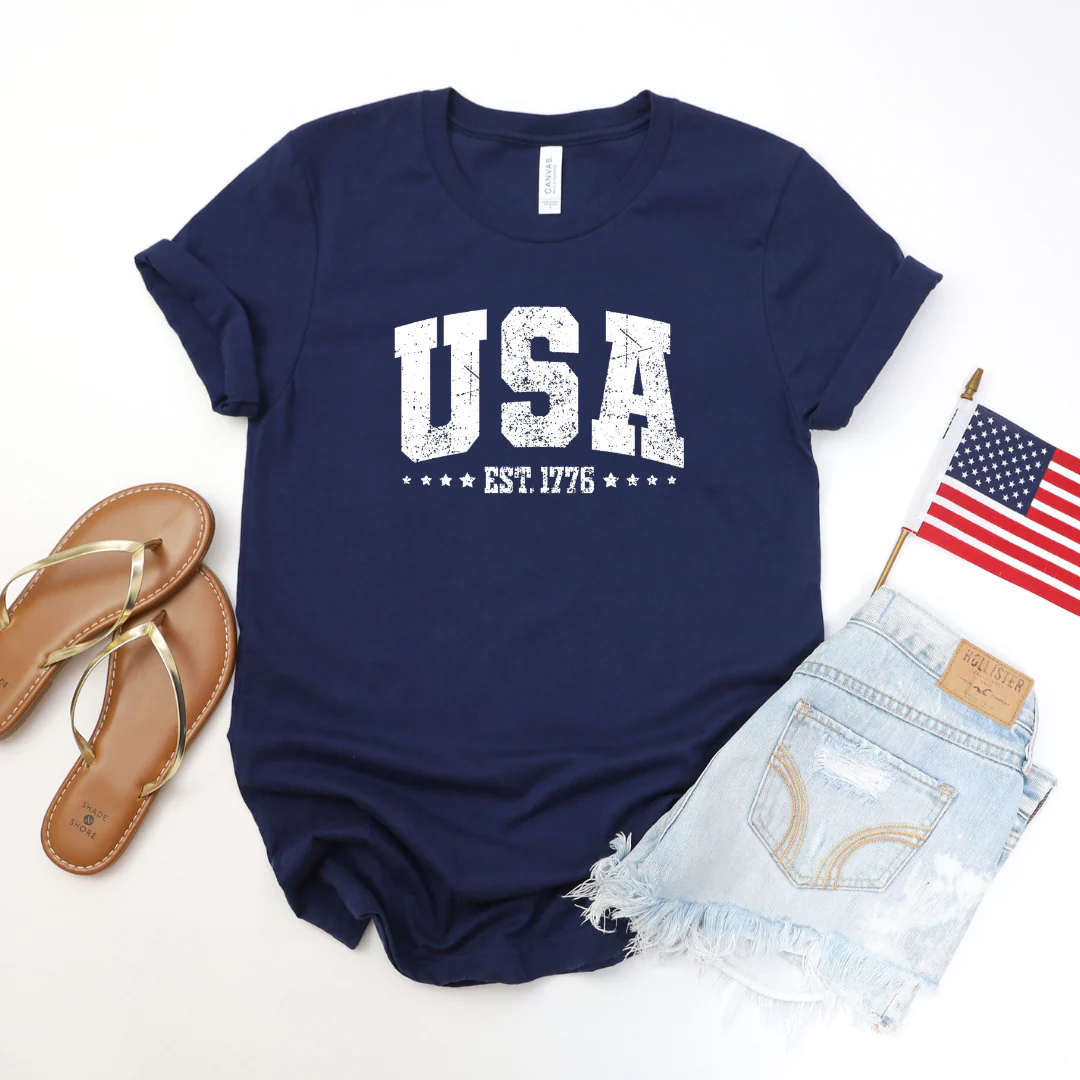 🔥 USA Established 1776 Cozy T-Shirt - Image 2