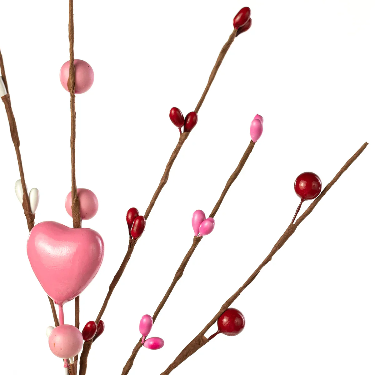 Valentine's Hearts & Pips 19" Spray - Image 2