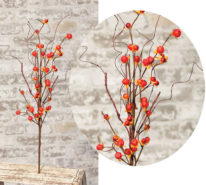 ๐ Vibrant Bittersweet Faux 20" Pick