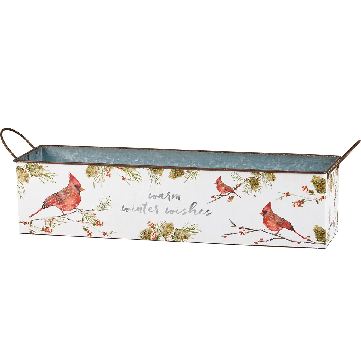 Warm Winter Wishes Bird Metal Bin Set - Image 4