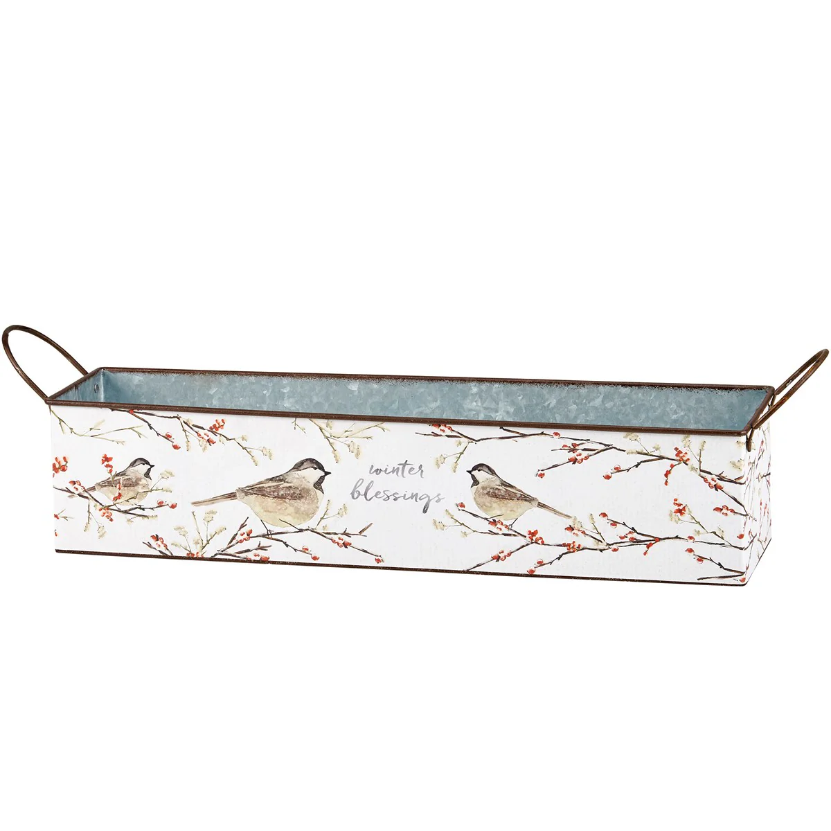 Warm Winter Wishes Bird Metal Bin Set - Image 5