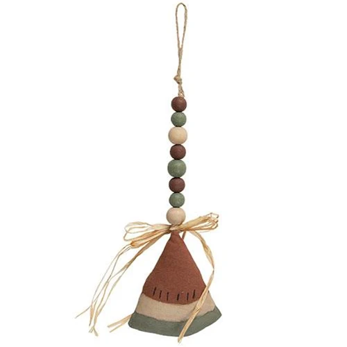 Watermelon Slice Beaded Ornament