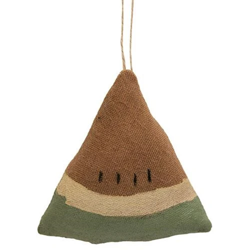 Watermelon Slice Puffy Fabric Ornament