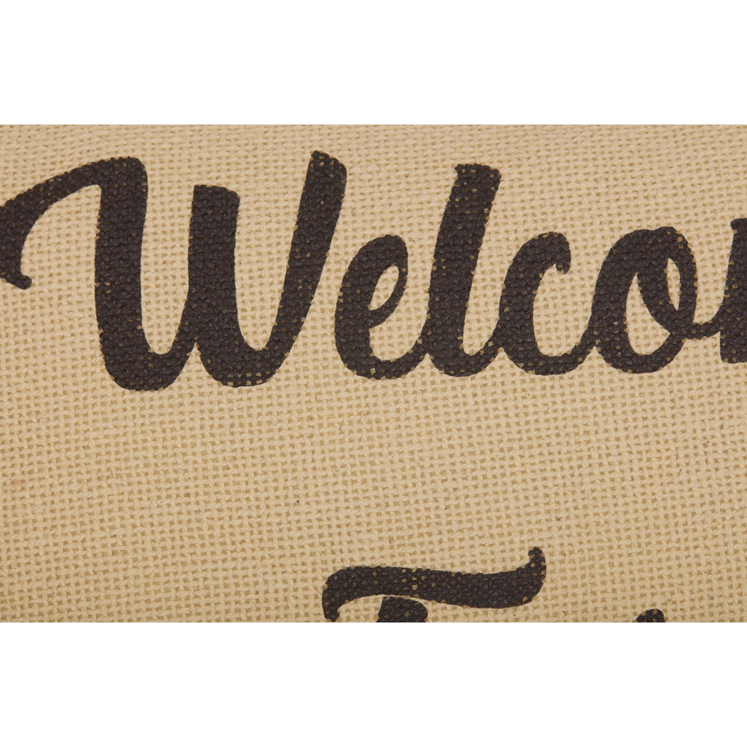 Welcome to Our Farmhouse Fringed Accent Pillow - Image 4
