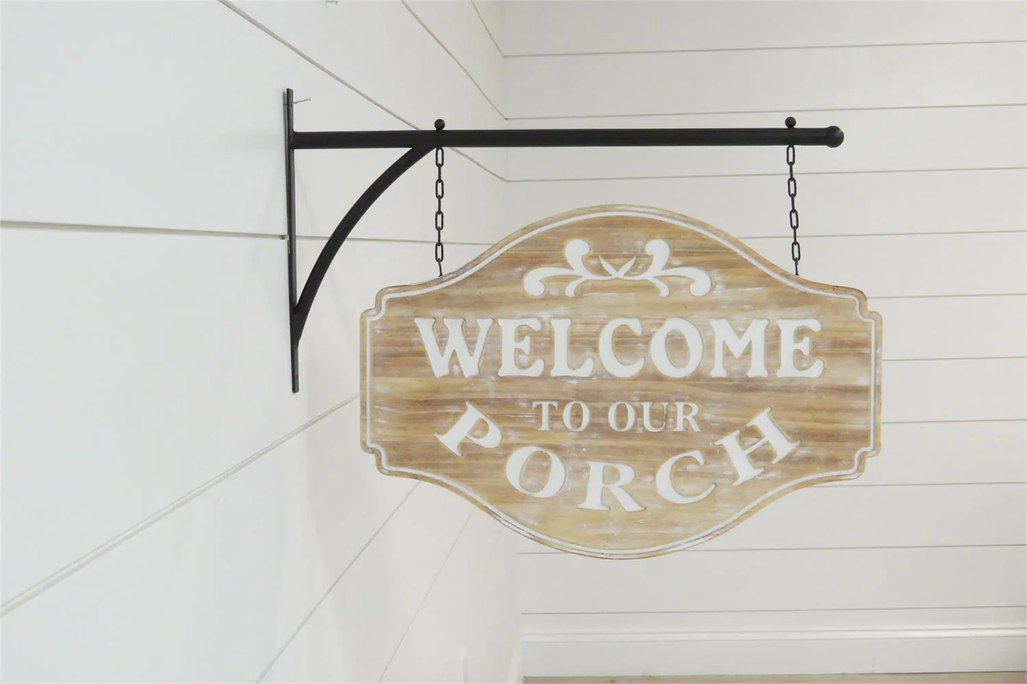 Welcome To Our Porch Hanging Sign - Image 3