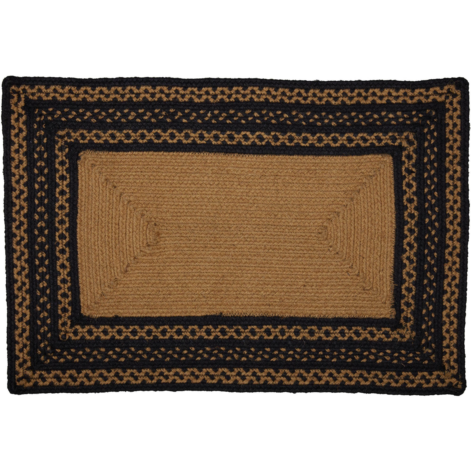 Welcome Y'All Jute Rectangle Stencil Rug 20" x 30" - Image 2
