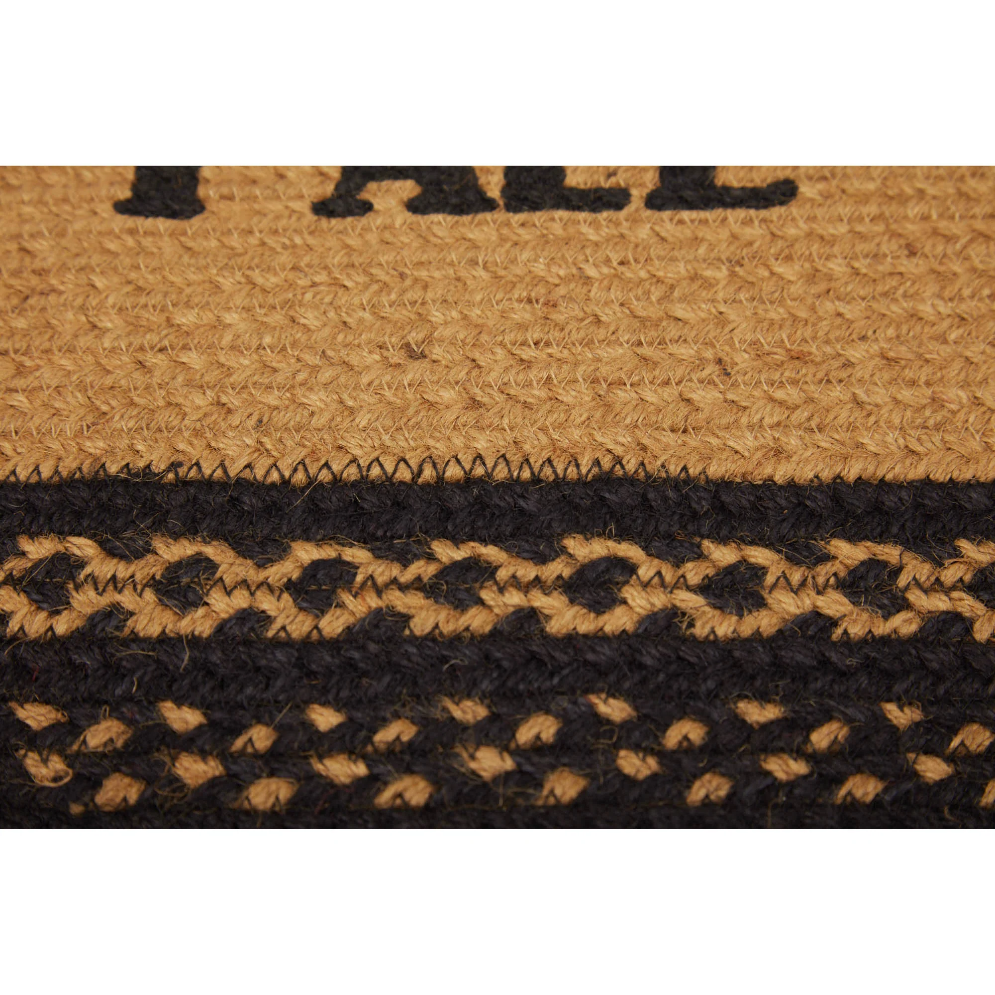 Welcome Y'All Jute Rectangle Stencil Rug 20" x 30" - Image 7
