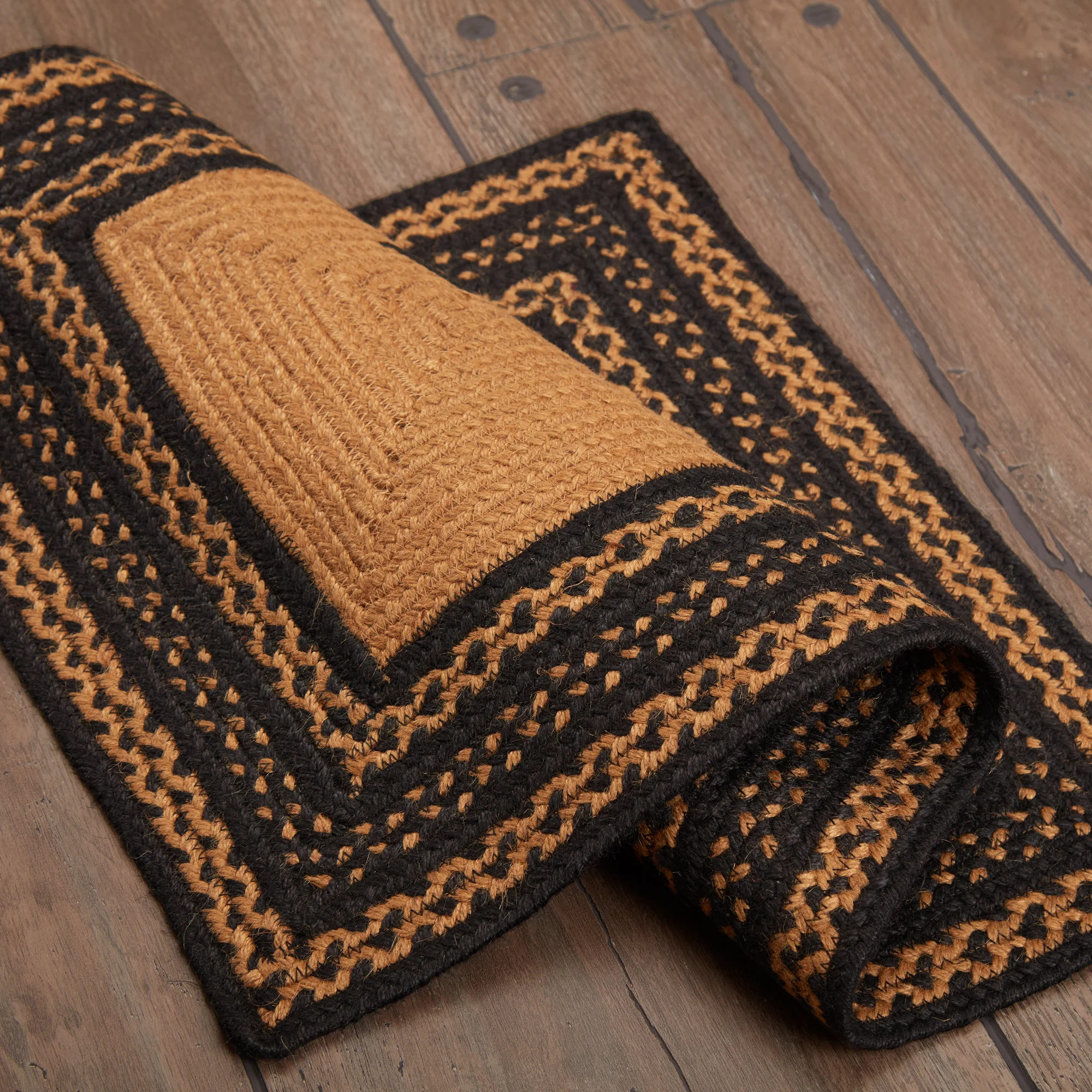 Welcome Y'All Jute Rectangle Stencil Rug 20" x 30" - Image 9