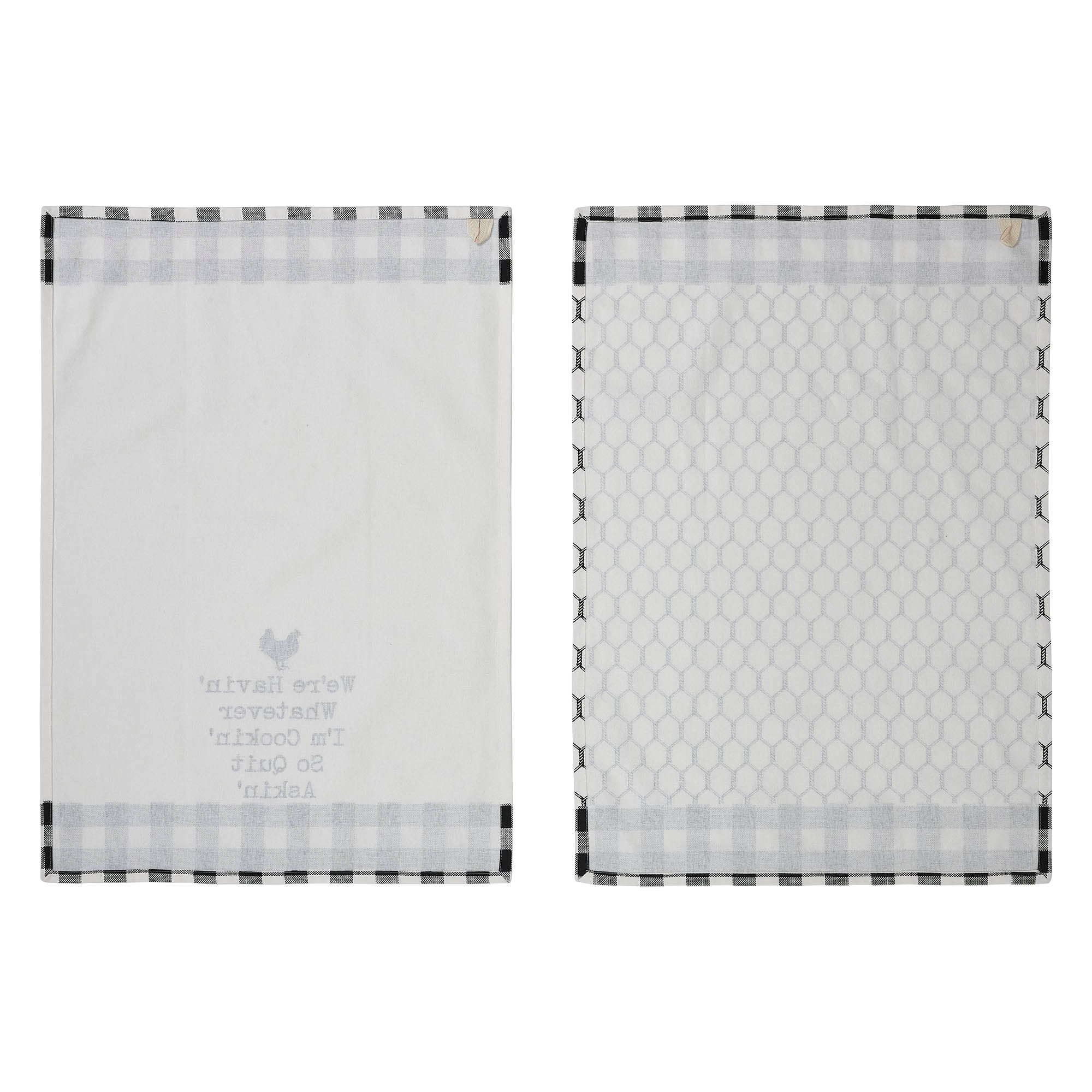 We're Havin' Whatever I'm Cookin Tea Towel Set of 2 - Image 2