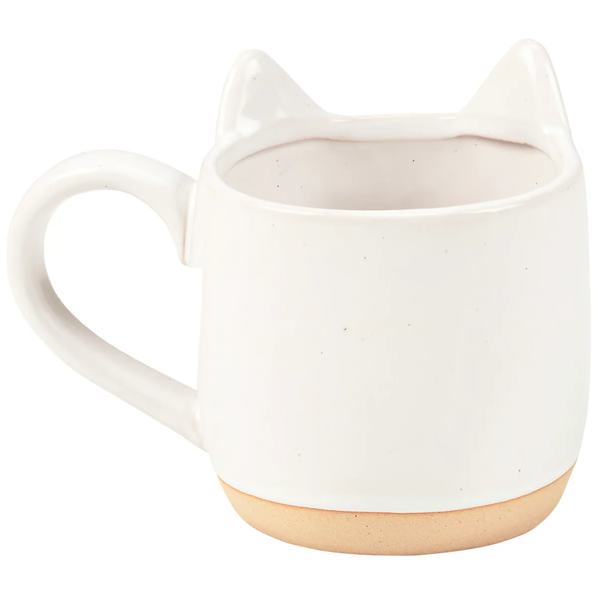 White Cat Head Shaped Mug - Image 2