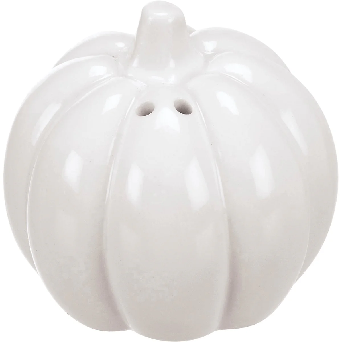๐ White Pumpkin Ceramic Salt and Pepper Shakers - Image 3