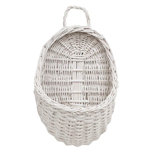 💙 White Willow 14" Wall Pocket Basket - Image 2