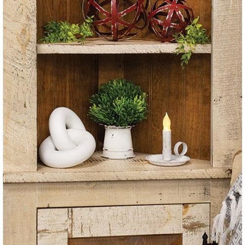 White Wooden Decor Knot - Image 2