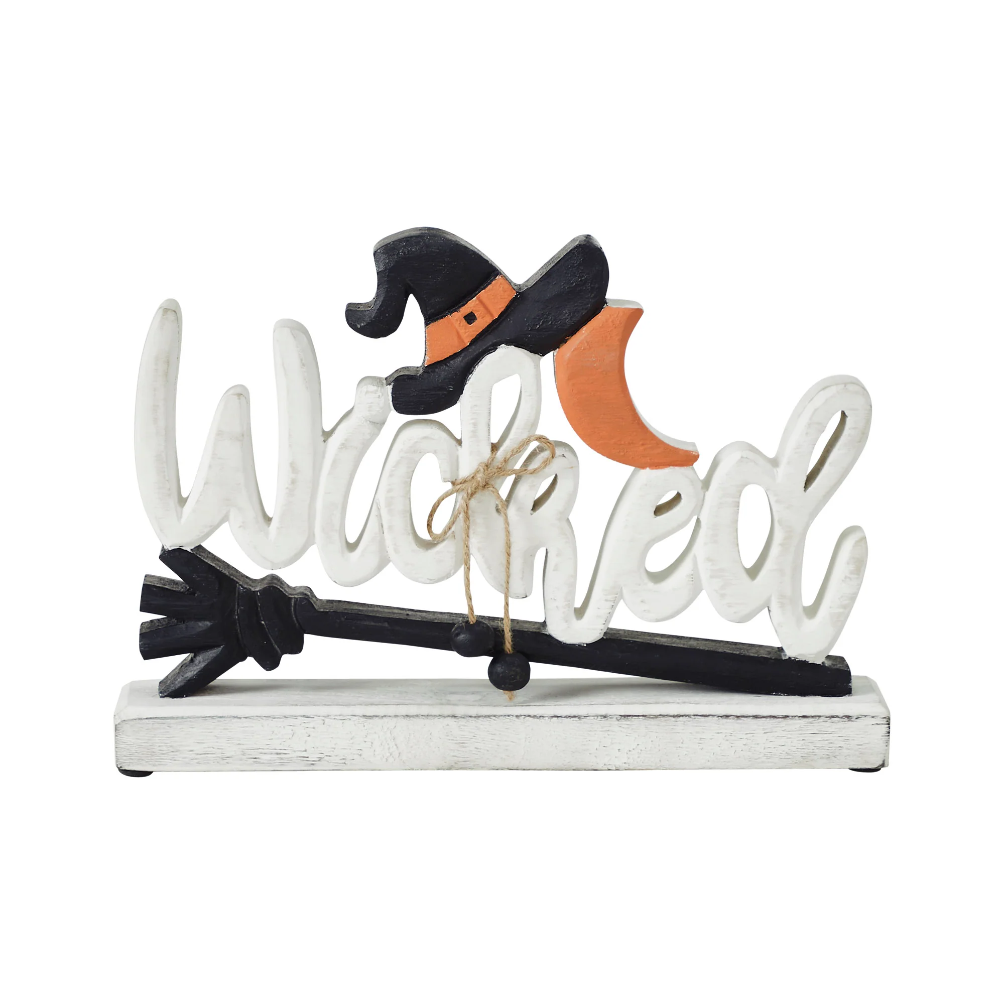 Wicked Witch Wooden Tabletop Decor Sign - Image 3