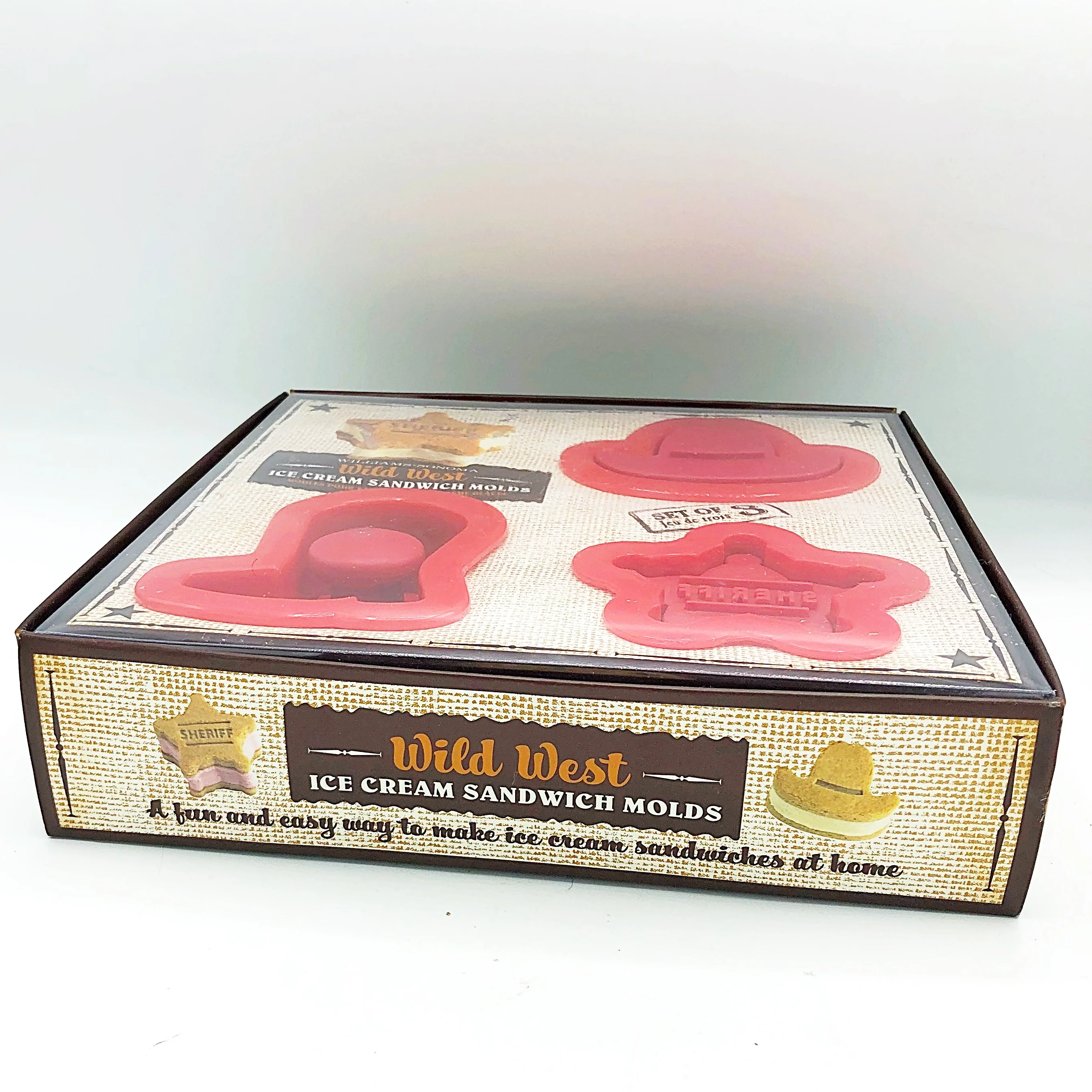 Wild West Ice Cream Sandwich Molds- 3 Westen Molds - Image 3