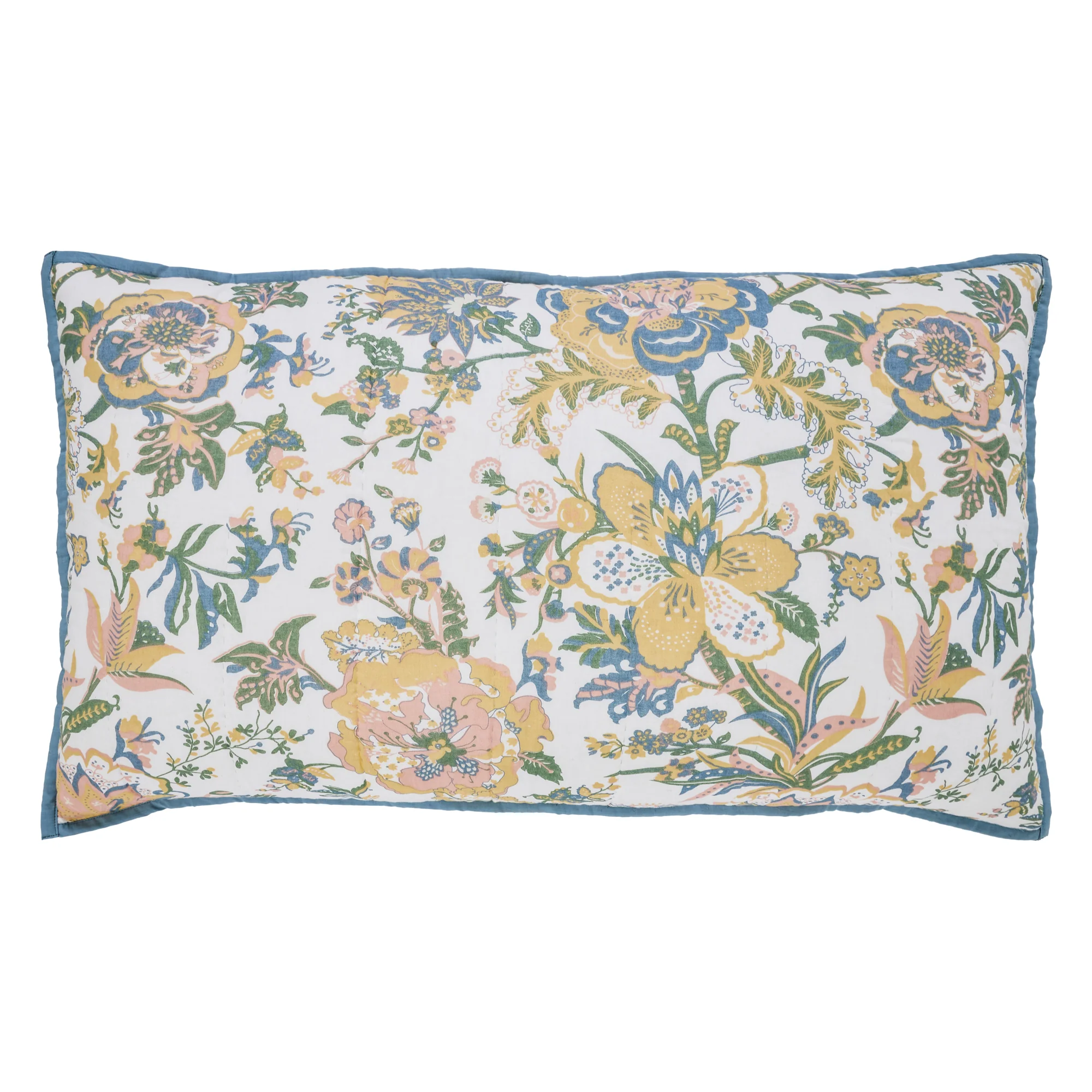 Wilder Floral Design King Sham 21" x 37" Set of 2 - Image 2