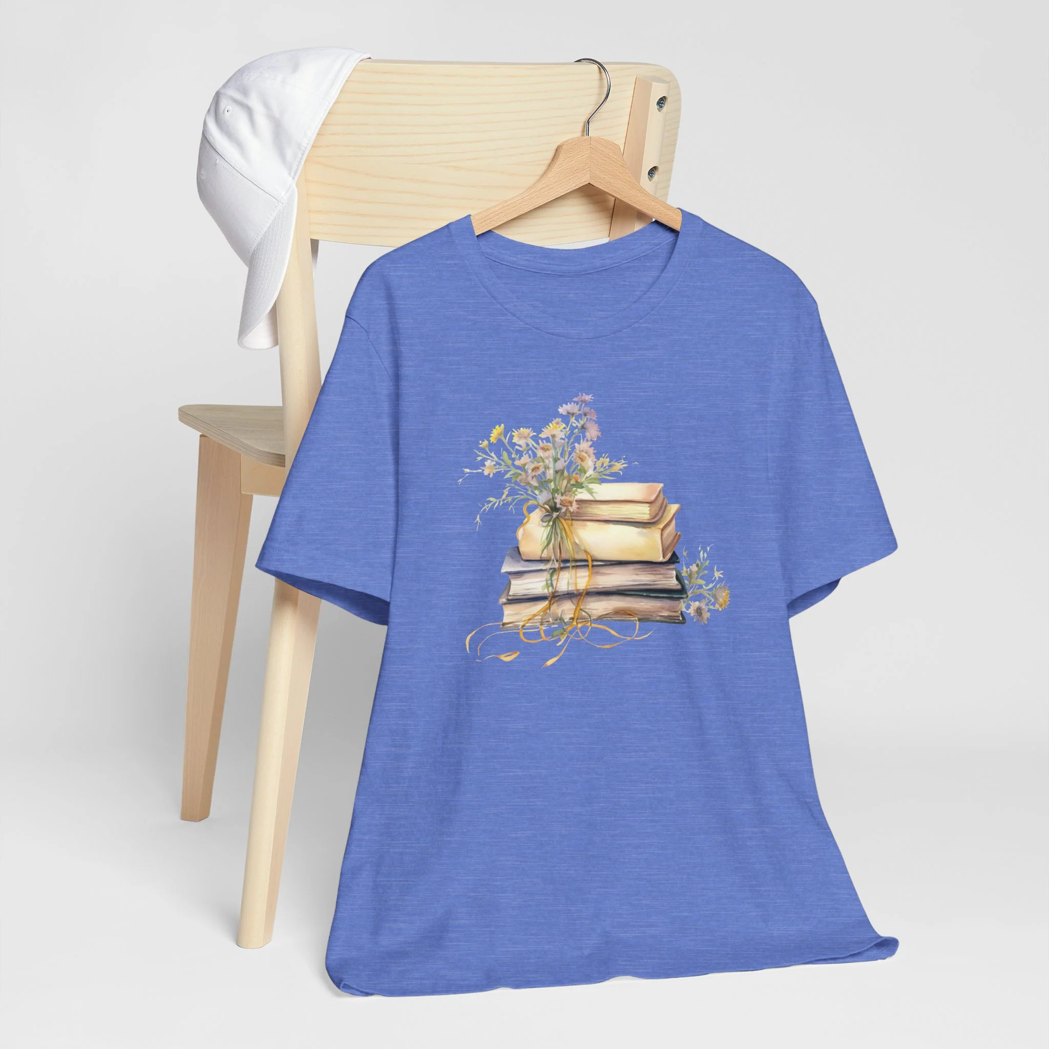 🔥 Wildflowers and Books Cozy T-Shirt - Image 12